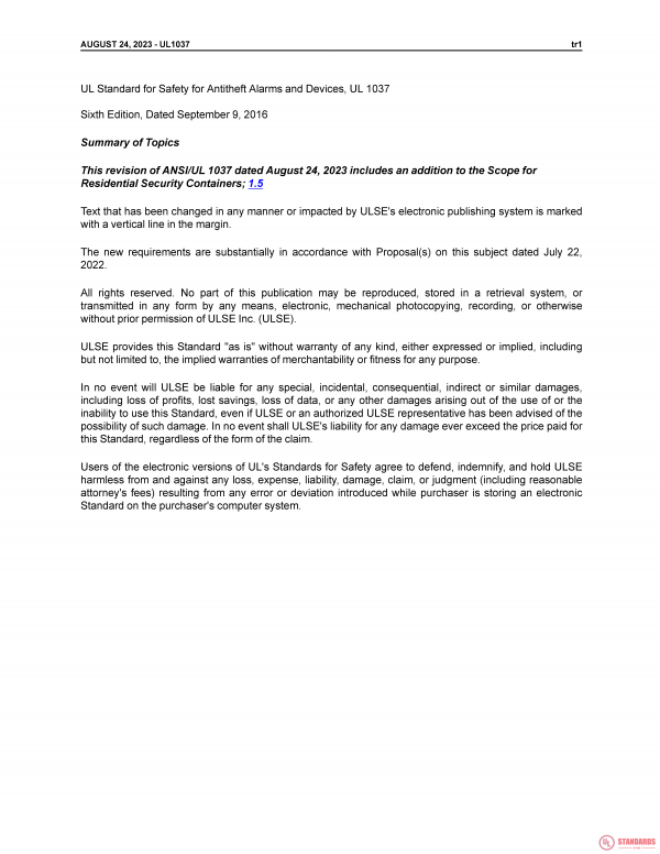 UL 1037 PDF UL 1037 PDF